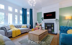 Incredible 5 Bedroom House With 7 Actual Beds By Purestay - 3 Min Walk To Central Bath